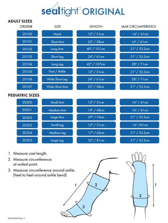 Seal Tight Original Pediatric Arm & Leg